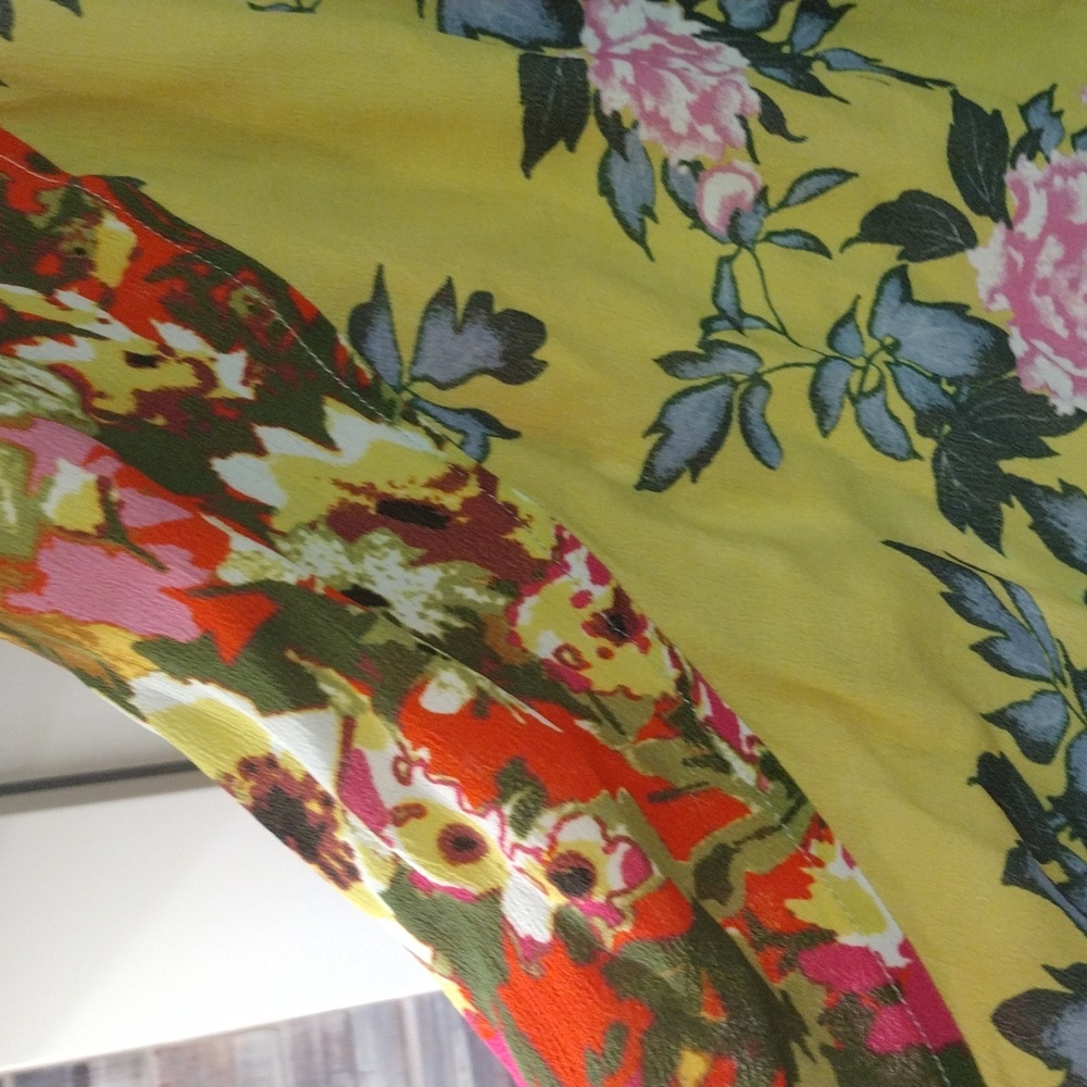 Multi Colored Patchwork Pattern Kimono Jacket - image 5